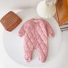 Sanlutoz Fashion Long Sleeve Baby Rompers Thicken Fleece Warm Winter Infants Clothing (BRW2268-PK, 2-3 years) view 2