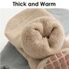 Exegawe Baby Non Slip Socks Winter - 5 Pairs Toddler Kids Thick Warm Crew Socks with Grips (Animal Solid,S/6-12m), Infant view 4