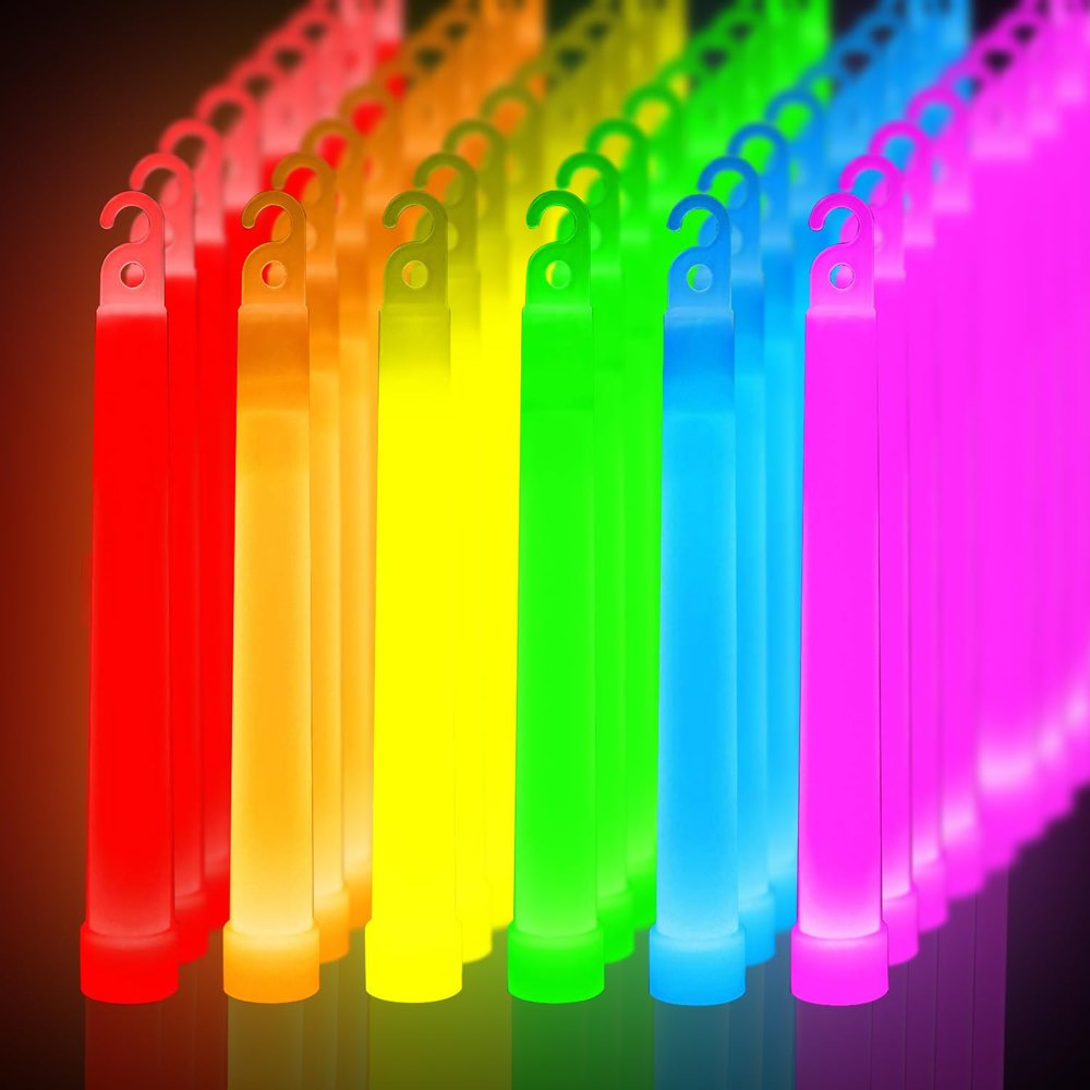 Naivees 48 Pack Glow Sticks Bulk Party Supplies
