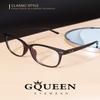 GQUEEN Fake Non Prescription Glasses Clear Lens for Women Men Oversized Frame UV400 Protection Tortoise, 201581 view 2