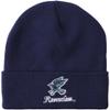 Harry Potter Ravenclaw Eagle Navy Embroidered Logo Cuffed Knitted Beanie view 1