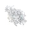 30 Pieces Cable End Crimps Bike Cable End Caps Aluminum Alloy Brake End Tips Shifter for Road Mountain Bikes Mountain Bicycle (Silver)