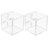 DECHOUS 2pcs Acrylic Baseball Display Holder Transparent Practical Container for Baseball and Tennis Storage for Home Store Museum Showcase view 1