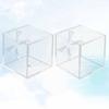 DECHOUS 2pcs Acrylic Baseball Display Holder Transparent Practical Container for Baseball and Tennis Storage for Home Store Museum Showcase view 4