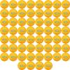 KEVENZ 3 Star Ping Pong Balls, 60 Pack Advanced Table Tennis Balls, Bulk Outdoor and Indoor Ping-Pong Balls for Training, Competition and More, Orange view 1
