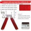 DYK&NX Wing Chun Wooden Dummy, Portable Martial Arts Dummies, Martial Arts Training Wall Mounted with Spring Foot, for Home Wall Marble Surface Training view 4