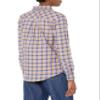 Amazon Essentials Women's Regular-Fit Long-Sleeve Lightweight Plaid Flannel Shirt, Light Camel Plaid, XX-Large view 3