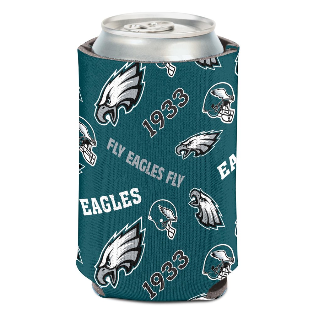 WinCraft Philadelphia Eagles 12oz. Full-Coverage Scatter Pattern Can Cooler