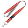 Chicago Blackhawks heather Lanyard w/detachable buckle 1" view 1