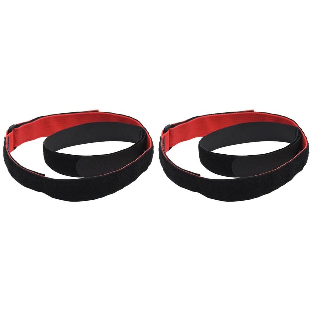 INOOMP 2pcs Cycle Pedal Clamp Fixing Strap Wheel Stable Band Bike Wheel Stabilizer