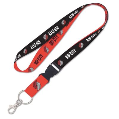 Portland Trail Blazers SLOGAN Lanyard w/detachable buckle 1"