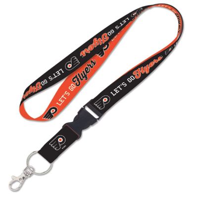 Philadelphia Flyers SLOGAN Lanyard w/detachable buckle 1"