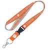 Clemson Tigers HEATHERED Lanyard w/detachable buckle 1" view 1