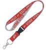 Utah Utes HEATHER Lanyard w/detachable buckle 1" view 1