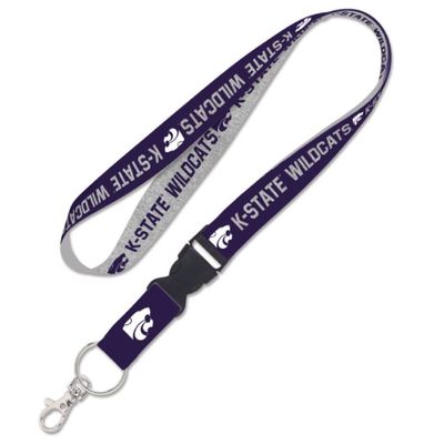 Kansas State Wildcats HEATHER Lanyard w/detachable buckle 1"
