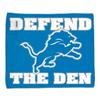 Wincraft.com Wraft 9960626040 15 x 18 in. Detroit Lions Full Color Rally Towel view 1