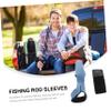 4 Sets Fishing Rod Protector Fishing Rod Covers Foot High Elasticity Mercerized Cloth view 4