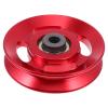 BESPORTBLE 4 Pcs Pulley Fitness Parts Fitness Wheels Gym Equipment Gym Machines for Home Gym Pully Equipment for Tricep Rope Attachment Metal Brackets Lifting Sports Equipment Aluminum Alloy view 2