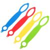4pcs Silicone Water Bottle Lanyard Water Handle Grip Sports Mug Handle Bike Handlebars Travel Cup Grip Portable Water Bottle with Strap Bike Grip Shoulder Strap Handheld view 1
