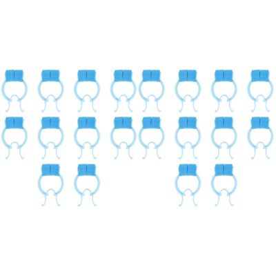 Healifty 20pcs Nose Clips Comfortable Nose for Better Breathing Non-Harmful Material Household Accessory
