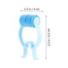 Healifty 20pcs Nose Clips Comfortable Nose for Better Breathing Non-Harmful Material Household Accessory view 4
