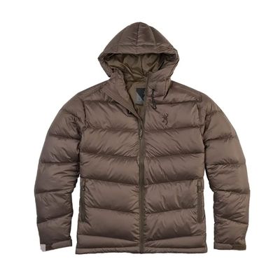 Browning Arctic Down Jacket/Hunting Coat (Medium, Chocolate)
