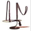 Professional's Choice Bosal/Mecate Set | Complete with Blood Knot Latigo Hanger and a Chocolate Flat Braid Mecate view 1