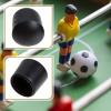 BESPORTBLE 16pcs Part Soccer Rod Accessories Football Covers Replacement Post Foosball Machine Rubber Caps Plugs Pole Table Iron Foosballs Safety for Universal Tables, Black End view 3