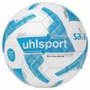 uhlsport Futsal Sala Revolution Thermobonded - Top Play Ball - Indoor Football Hall for Adults, 37, White/Cyan/Silver (Multicolour) view 1