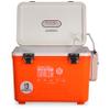 Engel 13qt Live Bait Cooler Box with 2nd Gen 2-Speed Aerator Pump - Portable Fishing Station & Minnow Bucket for Shrimp & Other Live Fish with Aerator - ENGLBC13-N-OHV in Orange High-Visibility view 3