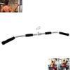 qibylift Barbell Multi-Exerciser Cable Attachment For Cable Machines, Lat Pull Down Cable Machine Attachments, Tricep Press Down Bar, Revolving Straight Curl Pulldown Bar with Rotating & Rubber Handle Grips (36 Inch) view 2