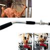 qibylift Barbell Multi-Exerciser Cable Attachment For Cable Machines, Lat Pull Down Cable Machine Attachments, Tricep Press Down Bar, Revolving Straight Curl Pulldown Bar with Rotating & Rubber Handle Grips (36 Inch) view 4