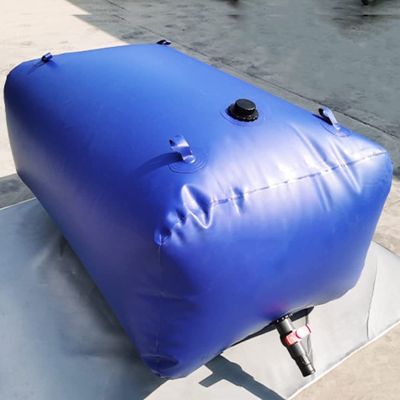Water Storage Bladder for hiking Water Storage Cube, Large-Capacity Water Storage Bag, Foldable Lightweight Water Tank with Faucet, Foldable Cube Water Container, Emergency Reservoir, 240L to 3000L