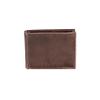 Team Sports America NFL Tennessee Titans Brown Wallet | Bi-Fold | Officially Licensed Stamped Logo | Made of Leather | Money and Card Organizer | Gift Box Included view 2