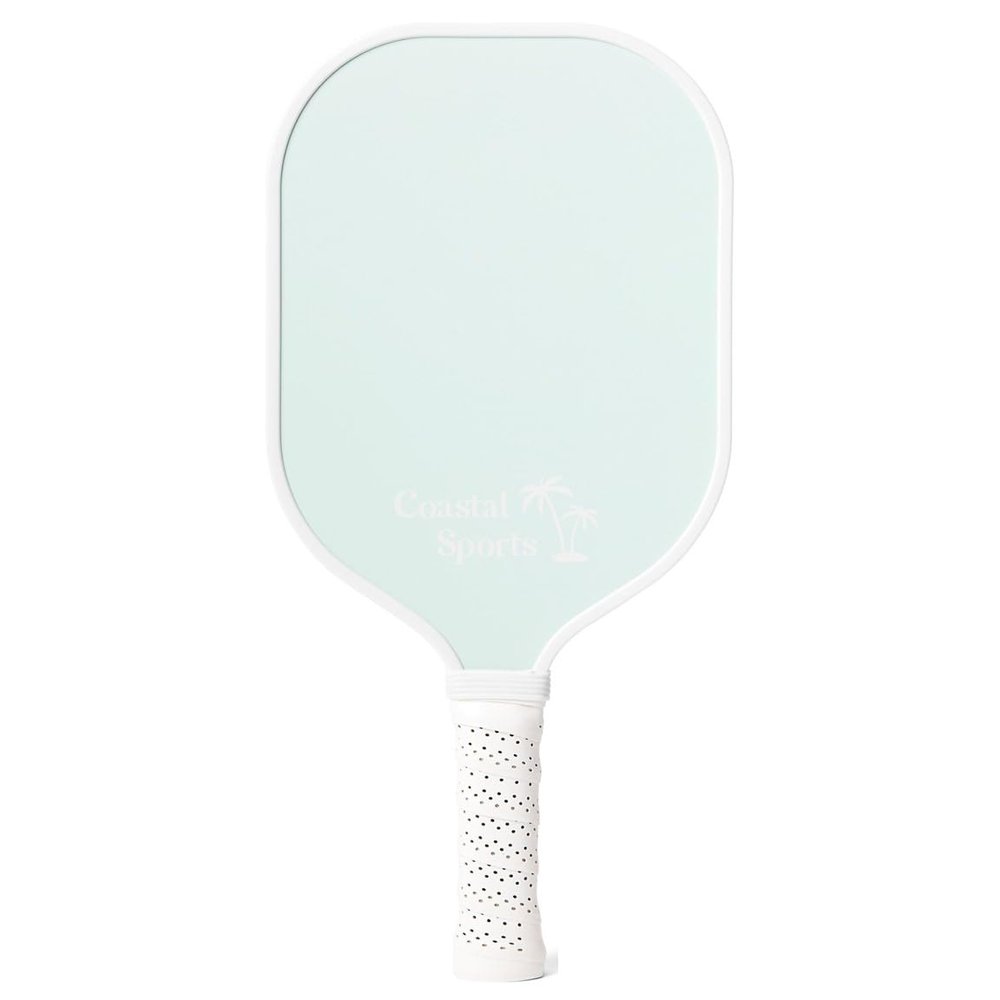 Coastal Sports Pickleball Paddle | Graphite Face & Honeycomb Polymer Core | Premium Grip | Lightweight (Seafoam Green)