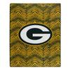 Zubaz by Northwest NFL Zubified Raschel Throw Blanket 50 X 60, Green Bay Packers view 1