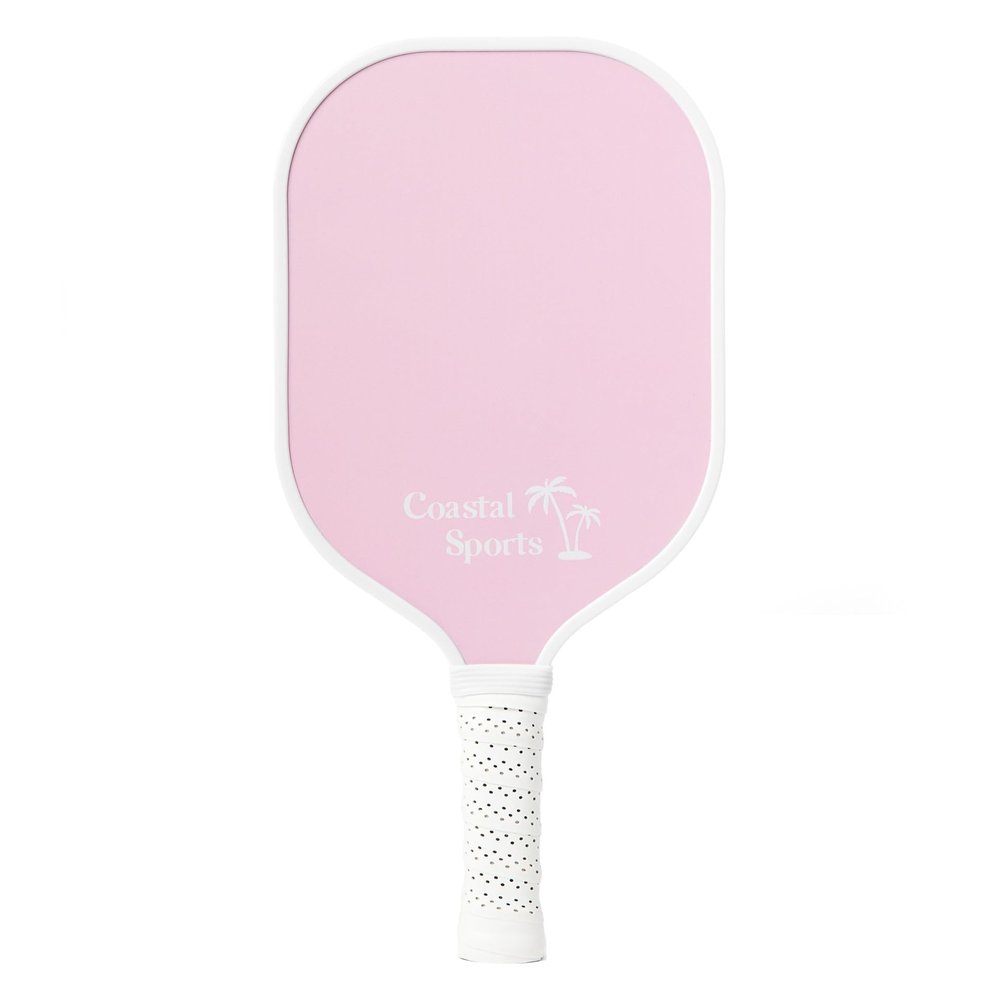 Coastal Sports Pickleball Paddle | Graphite Face & Honeycomb Polymer Core | Premium Athletic Grip for Comfort & Control | Edge Guard for Resilience and Durability | Lightweight & Durable (Cherry)