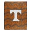 Zubaz by Northwest NCAA Zubified Raschel Throw Blanket 50 X 60, Tennessee Volunteers view 1