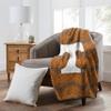 Zubaz by Northwest NCAA Zubified Raschel Throw Blanket 50 X 60, Tennessee Volunteers view 2