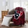 Zubaz by Northwest NFL Zubified Raschel Throw Blanket 50 X 60, Houston Texans view 2