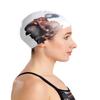 Arena HD Unisex Elastic Silicone Swim Cap for Adults, Training Water Sports Fitness Swimming Gear, Chlorine Protection Pool Hat, Choco, One Size view 2
