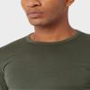 32 Degrees Men's Lightweight Baselayer Crew Top | Long Sleeve | Form Fitting | 4-Way Stretch | Thermal, Urban Chic, X-Large view 3