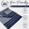 Y O Gayo Handmade Organic Yoga Mat made with 100% Organic Cotton Yoga Mat - Natural Yoga Rug for Exercise, Workout, & Fitness Rug - Hand Weaved, Washable - 74 inches X 26 Inches view 3