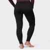 32 Degrees Women's Lightweight Baselayer Legging | Form Fitting | 4-Way Stretch | Thermal, Black, Large view 3