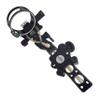 SAS Essence 019" Bow Sight with Micro Adjust Detachable Bracket with LED Sight Light for Archery Compound Bows Hunting Shooting (Black, 7-Pin) view 1