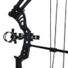 SAS Essence 019" Bow Sight with Micro Adjust Detachable Bracket with LED Sight Light for Archery Compound Bows Hunting Shooting (Black, 7-Pin) view 3