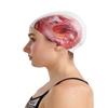 Arena HD Unisex Elastic Silicone Swim Cap for Adults, Training Water Sports Fitness Swimming Gear, Chlorine Protection Pool Hat, Donuts, One Size view 3