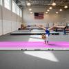 VOFiTNY All Purpose Double faced Gymnastics Air Mat 13x3.3x4 Sturdy Tumble Track for Home/Gym Cyan/HotPink view 3