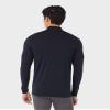 32 Degrees Men's Lightweight Baselayer Mock Top | Long Sleeve | Form Fitting | 4-Way Stretch | Thermal, Stormy Night, Small view 4