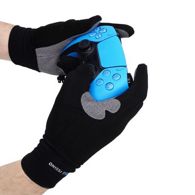 ONISSI Pro Gaming Gloves for Sweaty Hands | Sim Racing Gloves | Full Finger Gamer Grip for PS4/ PS5/Xbox/PC/VR/Sim Racer